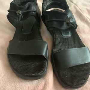 Prada leather sandals